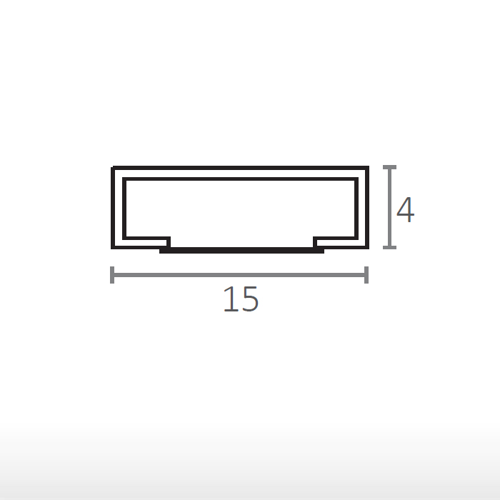 Intumescent glazing 15 x 4